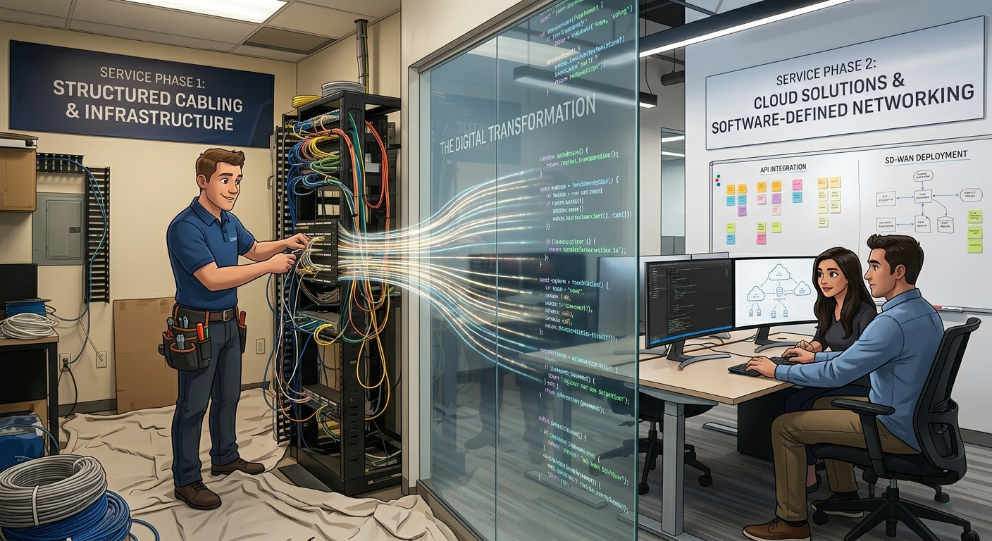MK Systems origin story - from network infrastructure to software